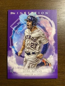 Carta Baseball 2019 Topps Inception Viola 79 Jose Altuve /150 Houston Astros - Foto 1 di 2