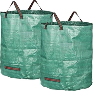 Garden Waste Bag, Green Waste Bag, 2x272L Self-Supporting Garden Bags - Bild 1 von 6