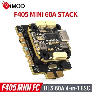 9IMOD MINI F405 Flight Controller +60A ESC 3-8S For RC 7-10inch FPV Racing Drone - Picture 1 of 23