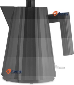 Alessi Plissé MDL06/1 B - Electric Kettle in Thermoplastic 2400W, 100 cl, Black - Picture 1 of 1