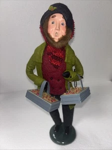 Byers Choice 2008 Fall Harvest Man with Apple Crates New - Picture 1 of 7