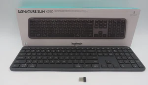 Teclado inalámbrico Logitech Signature Slim K950 grafito - Imagen 1 de 5