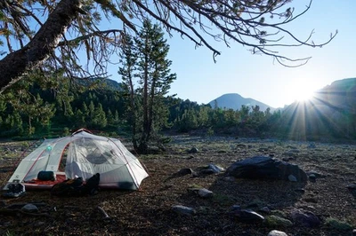 Tienda de campaña ultraligera Big Agnes Copper Spur UL2 XL verde liquen/mercurio Foto 1 de 4