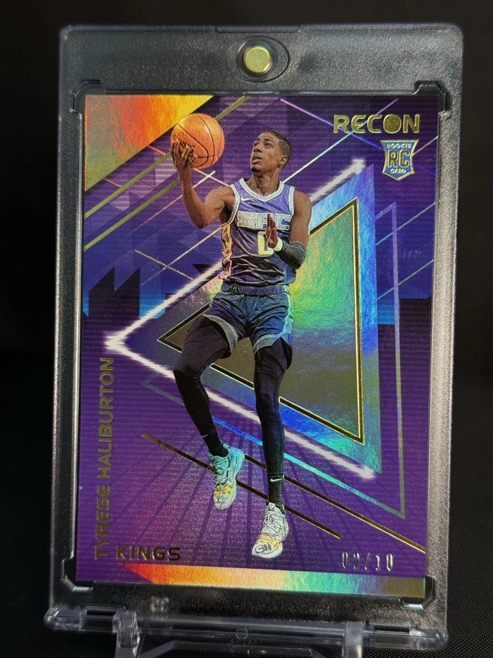 💎2020-21 Recon Tyrese Haliburton /10 золото💎RC дебютант Kings/Pacers 💎 финал НБА - Изображение 1 из 4