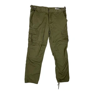Empyre Green Cargo Pants Size 36 Relax Utility Military Y2K Skater - Bild 1 von 7