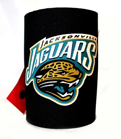2 Jacksonville Jaguars Koozie Beer Can Coolers Cover