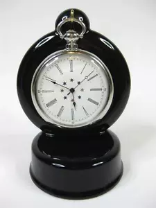 BLACK Ceramic Pocket watch stand watch display stand (choice of 2 colours) - Picture 1 of 8