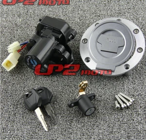 Ignition Switch Gas Cap Seat Lock Key Set For Yamaha FZ6 FZ6R FZ6N FZ6S 2004-15 - Picture 1 of 1