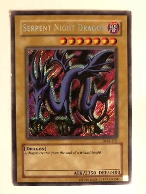 Yugioh: Serpent Night Dragon | SRL-103 | Secret Rare | Unlimited Edition - Image 1 of 2