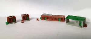 Outland Models Modelleisenbahn Miniatur Fabrik Bürogebäude gesetzt Spur Z 1:220 - Bild 1 von 1