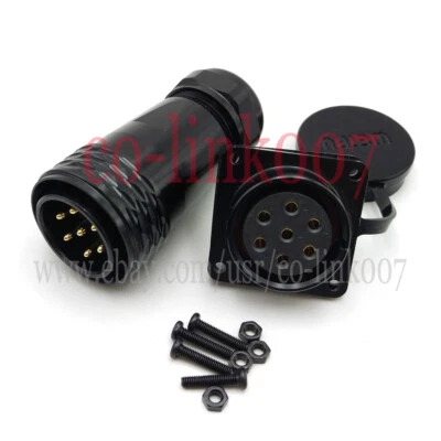 WEIPU SA28 25A 7Pin Panel Mount Waterproof Connector,Electrical Wire Connector - Image 1 of 4