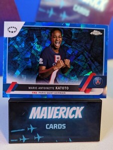 Topps Sapphire Women's UWCL 2022/23 Marie-Antoinette Katoto Image Variation PSG