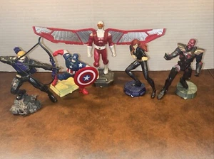 (x5) Marvel Playmation Smart Action Figures Captain America Red Skull Hawkeye +2 - Picture 1 of 22