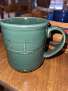LONGABERGER WOVEN TRADITONS HUNTER GREEN TASSE 4x3,5 - Bild 1 von 2