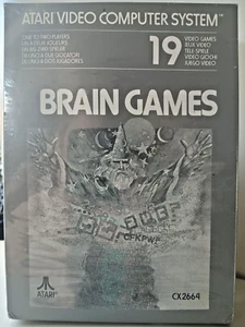 Cartucho Brain Games Atari 2600/7800 NUEVO Stock Antiguo CX2664 - Imagen 1 de 4