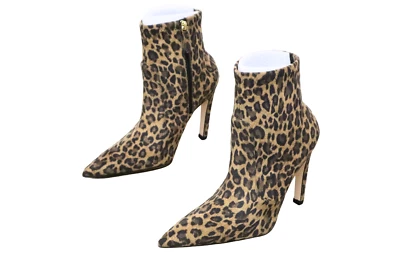 Good American THE ICON BOOTIE GA007K-X PALE LEOPARD001 Size 7 - Image 1 of 4