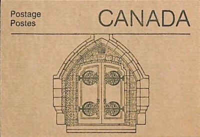 Canada - Booklet BK92b - Harrison Paper - 1987 - Image 1 of 2