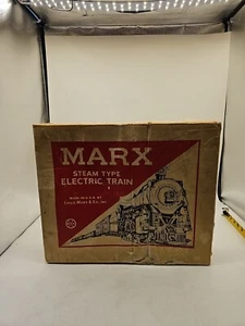 ANTIQUE Marx Steam Type Electric Train 490 Louis Marx and Co made in USA - Picture 1 of 16