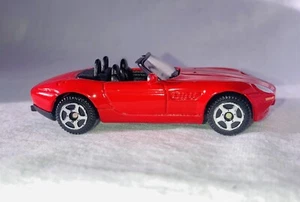 BMW Z8 RED BLACK TRIM 1:64 DIECAST ROADSTER MOTORMAX PLEASE SEE PHOTOS USED - Picture 1 of 11