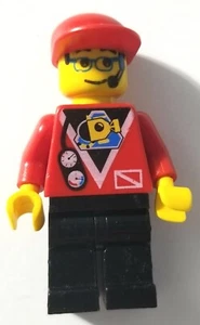 LEGO Vintage Minifigure Divers Control 2 div010  - Picture 1 of 2
