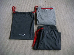 BNIB Air India Business Class In Flight Cotton Pyjamas Set Size S/M - Picture 1 of 3