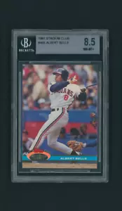 1991 Stadium Club Albert Joey Belle BGS 8.5 NM-MT+ Sub 10 - Picture 1 of 2