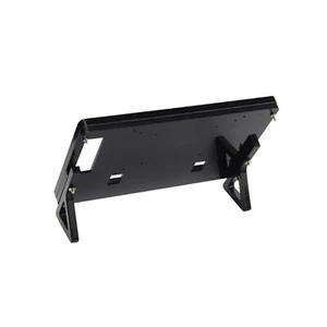 Schwarze Front & Back Schale + Basis + Schrauben für 7 Zoll Raspberry Pi 2 B LCD Bildschirm - Bild 1 von 9