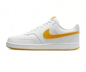 Herren Nike Court Vision Low NN ESS Sneakers weiß/orange Gr. 8 NEU - Bild 1 von 7