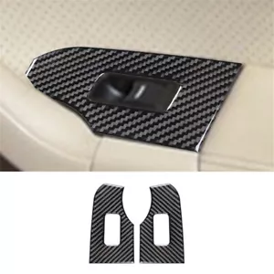 Panel elevador de ventana trasera 2 piezas interior de fibra de carbono para Acura TSX 2003-2008 - Imagen 1 de 12