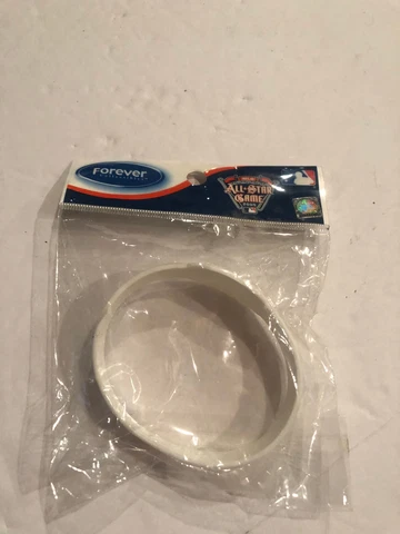 NEW 2005 Detroit Tigers Comerica Park All Star Game White Rubber Bracelet #F25 Cover