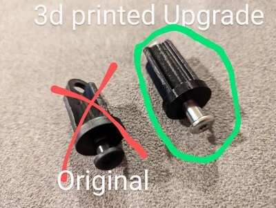 3d printed sklz soccer goal lower net plastic bushing insert part for 12 x 6 ft  - Imagem 1 de 4