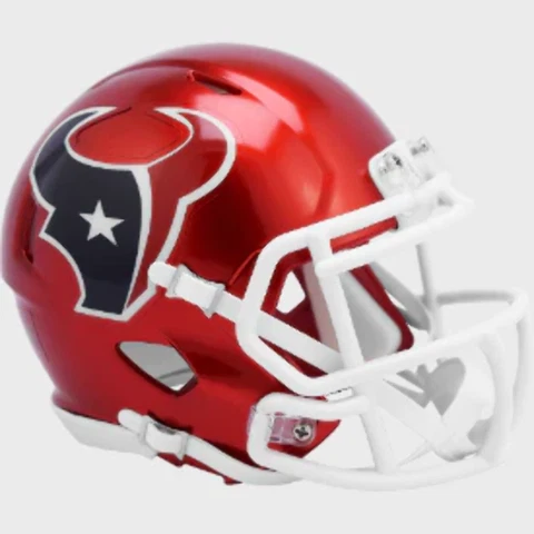 Houston Texans Mini Speed Football Helmet FLASH - NFL Cover