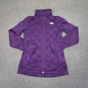 North Face Jacket womens SMALL purple Activewear Lightweight Full Zip Size S - Picture 1 of 11