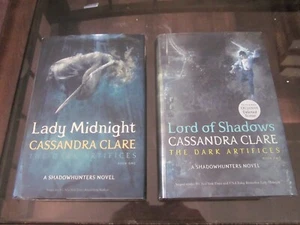 CASSANDRA CLARE A SHADOWHUNTERS NOVELS LADY MIDNIGHT LORD OF SHADOWS 1st EDITION - Picture 1 of 7