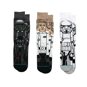 NEW STANCE ROGUE ONE SOCKS DEATH STORM TROOPER | STAR WARS LARGE M545D16ROG BLK - Picture 1 of 3