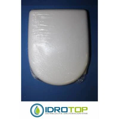 Copriwater Dolomite  CLODIA BIANCO  Cerniera Rallentata Soft Close - Immagine 1 di 4