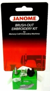 Janome Brushout Embroidery Kit New - Picture 1 of 1