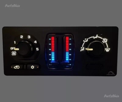 03-06 Silverado Sierra Heater A/C Climate Control No Defrost WHITE LED - Image 1 of 3