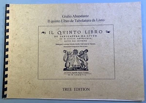 Il Quinto Libro De Tabolatura da Liuto - Giulio Abundante - Bild 1 von 2