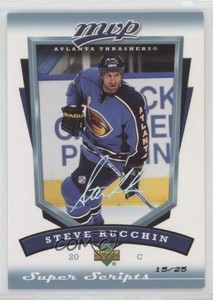 2006-07 Upper Deck MVP Super Script /25 Steve Rucchin #18