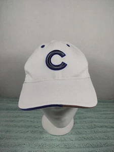 Gorra de béisbol New Era para adultos de los Chicago Cubs con gancho y bucle blanca usada - Imagen 1 de 10