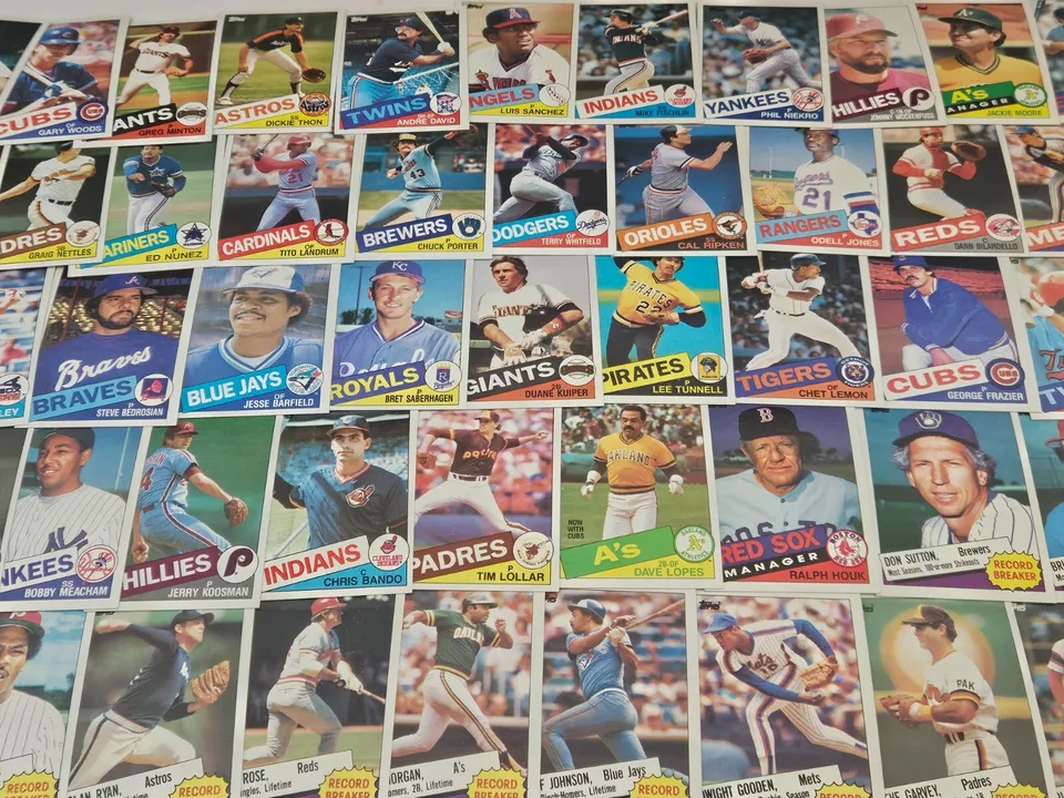 1985 TOPPS BASEBALL YOU PICK #1-199 SEE SCANS OF EVERY CARD SET BREAK NEW LIST - Image 1 of 1