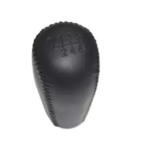 For Toyota Hilux 6 Speed Leather Black Gear Shift Knob Vigo MK6 SR5 Fortuner - Picture 1 of 6