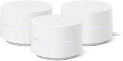 Google Wi-Fi, AC1200, Mesh Wi-Fi System, 4500 Sq Ft Coverage - 3 pack - Image 1 of 4