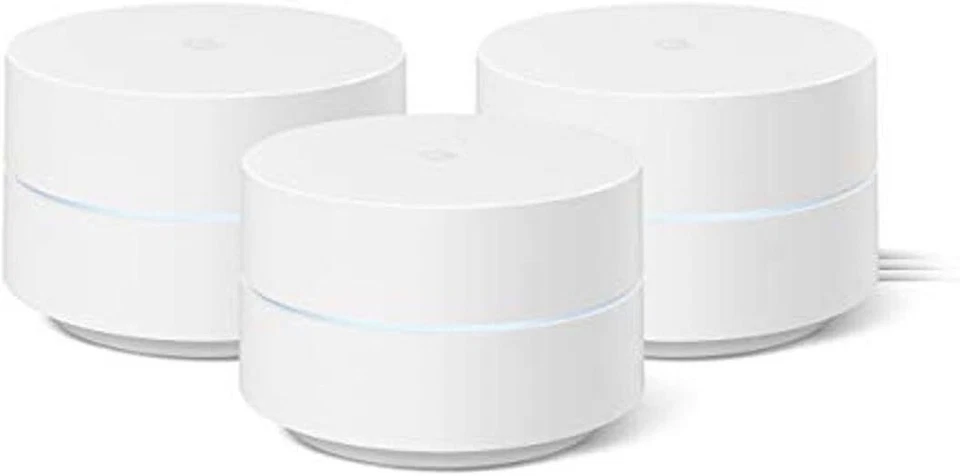 Google Wi-Fi, AC1200, Mesh Wi-Fi System, 4500 Sq Ft Coverage - 3 pack - Image 1 of 4