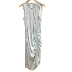 House of Harlow 1960 Satin Mai Kleid Silber Party NY Eve Damen Gr. M - Bild 1 von 6