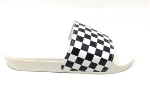 vans checkered slide