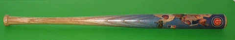 Vtg Chicago Cubs 18" Mini Bat 2004 Kerry Wood Greg Maddux Sammy Sosa Mark Prior Cover