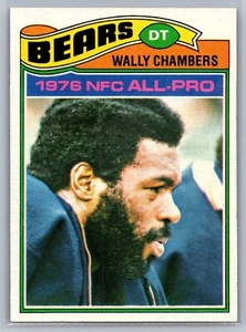 1977 TOPPS WALLY CHAMBERS . CHICAGO BEARS #20 - Picture 1 of 2