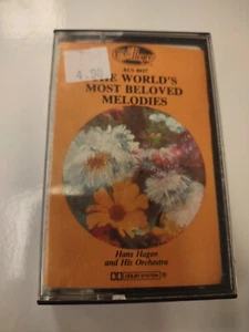 HANS HAGEN - THE WORLDS MOST BELOVED MELODIES - CASSETTE TAPE LIKE NEW OOP  - Picture 1 of 3